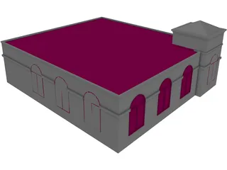 Retail Building 3D Model