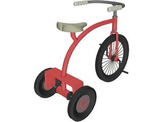 Tricycle 3D Model