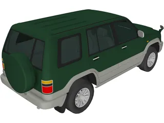 Isuzu Big Horn 3D Model