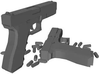 Glock 3D Model