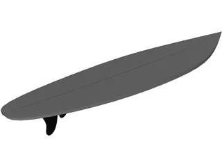 Surfboard 3D Model