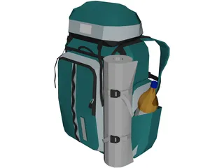 Nova Tour Bag (Large For Tourists And Outdoors) 3D Model