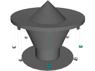 Carrousel 3D Model