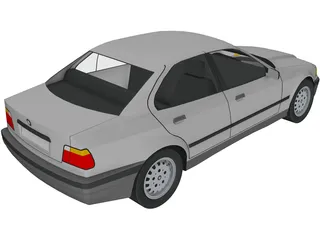 BMW 325 (1996) 3D Model