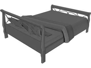 Bed Jean 3D Model