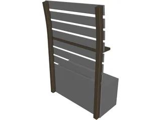 Bedside Tumb 3D Model