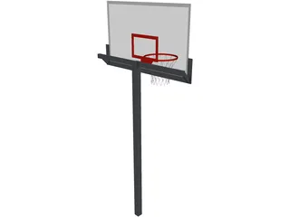 Basketball Hoop 3D Model