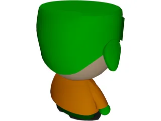 South Park Kyle 3D Model