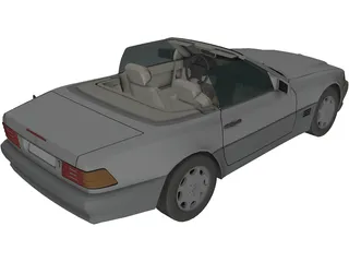 Mercedes-Benz SL 500 (1999) 3D Model