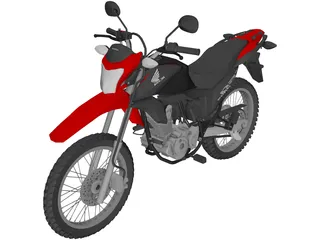 Honda Bros 160 3D Model