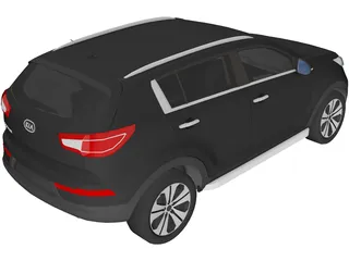 Kia Sportage 3D Model