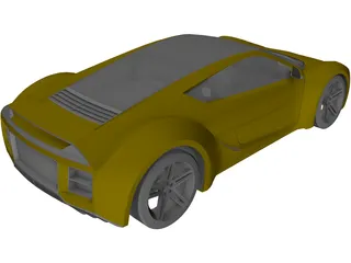 Saleen S5S Raptor 3D Model