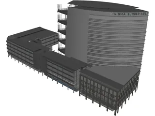 Kementerian Sumber Asli 3D Model