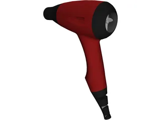 Hair Dryer 3D Model