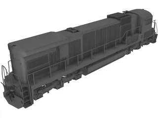 GE C36-7 3D Model