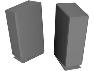 Creative Speakers 3D Model