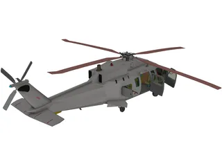 Sikorsky S-76C 3D Model