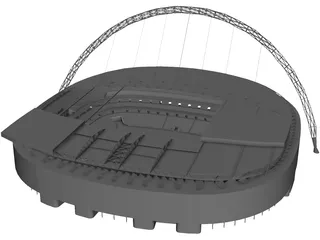 Wembley Stadium 3D Model