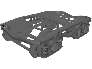 Y-25 Bogie 3D Model