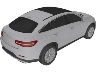 Mercedes-Benz GLE Coupe (2016) 3D Model