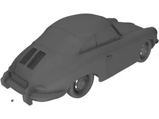 Porsche 356 3D Model