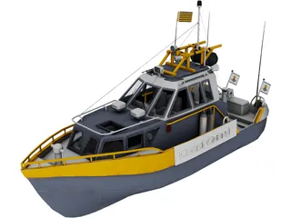 Coast Guard 3D Model