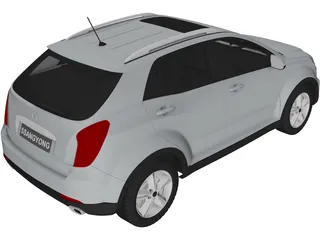 SsangYong Korando (2011) 3D Model