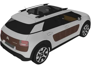 Citroen C4 Cactus (2015) 3D Model