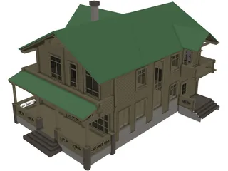 Farmhouse 3D Model