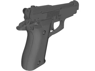 Beretta 85 Kimar 3D Model