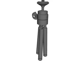 Mini Tripod Camera 3D Model