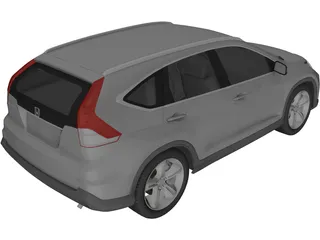 Honda CR-V (2013) 3D Model