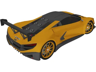 Specter GT3 Concept (2013) 3D Model
