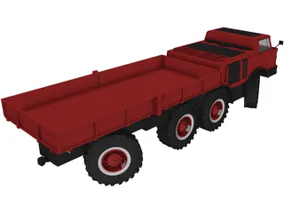 Zil 135LM 3D Model