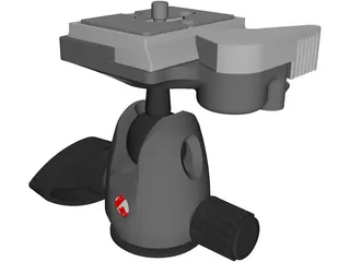 Manfrotto 494 Head 3D Model