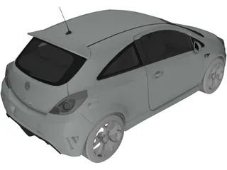 Opel Corsa OPC 3D Model