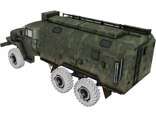 URAL 4320 3D Model