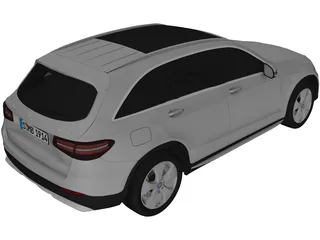 Mercedes-Benz GLC 250d (2016) 3D Model