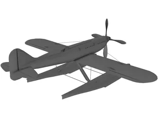 Macchi MC72 3D Model