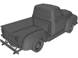 Ford F100 (1953) 3D Model