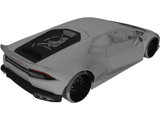 Lamborghini Huracan GT 3D Model