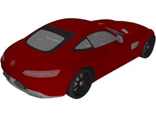 Mercedes-Benz AMG GT (2016) 3D Model