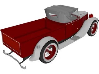 Ford Pickup 3D Model