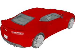 Chevrolet Camaro SS (2016) 3D Model