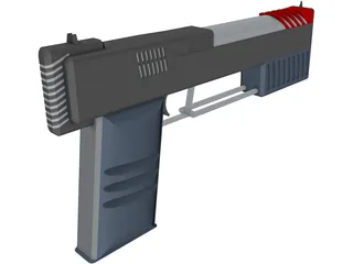 AZ-Waffe 3D Model