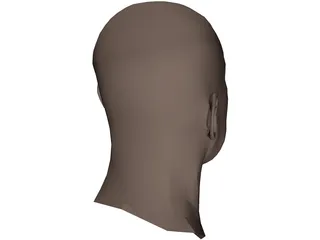 Human Head Face 3D Model