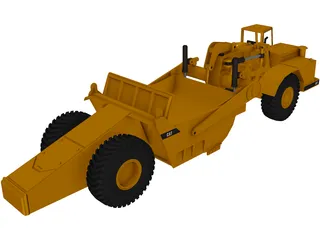 Caterpillar Grader 3D Model