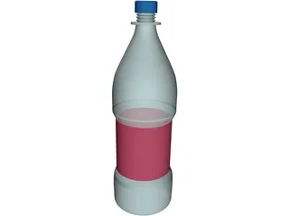 Water Bottle 3D Model