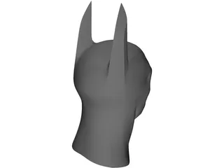 Batman Mask 3D Model