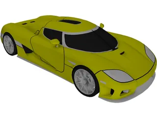 Koenigsegg CCX 3D Model